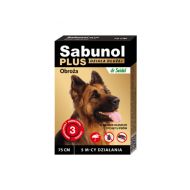Sabunol Dog GPI, Zgarda Antiparazitara Caini 25-50 kg, Culoare Gri (75cm)